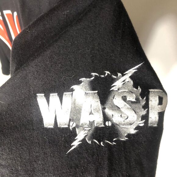 W.A.S.P. 2022 World Tour T-Shirt "Wild Child" 40 Years Live Black XXL - Picture 3 of 8